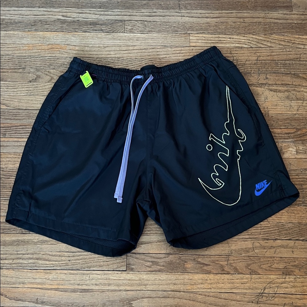 Men's Vintage Retro Nike Swim Shorts - XL